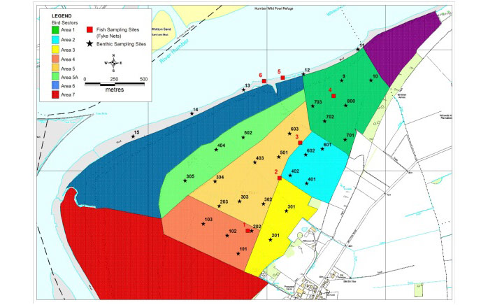 Figure 7: Sampling locations