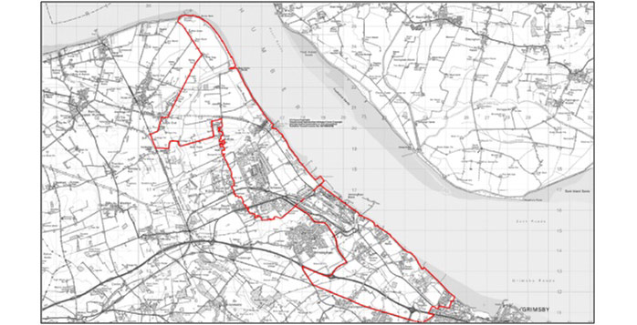 Figure 1: South Humber bank Ecological Survey Area (South Humber Gateway Ecology Group) 