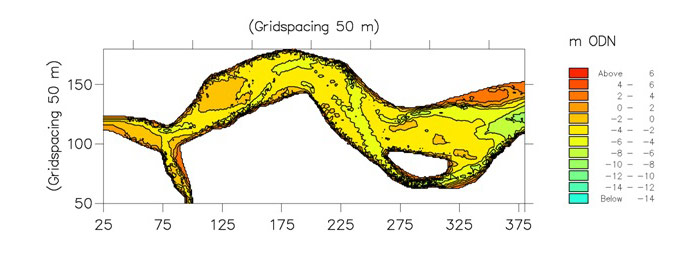 Figure 1: 1925 Bathymetry