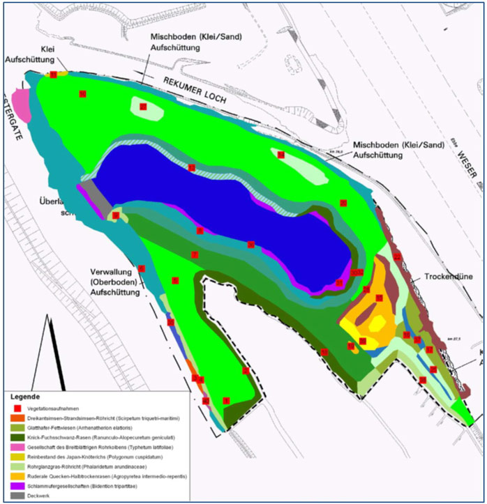 Figure 5: Structure diversity on the project area after measure implementation (BIOS 2007B)